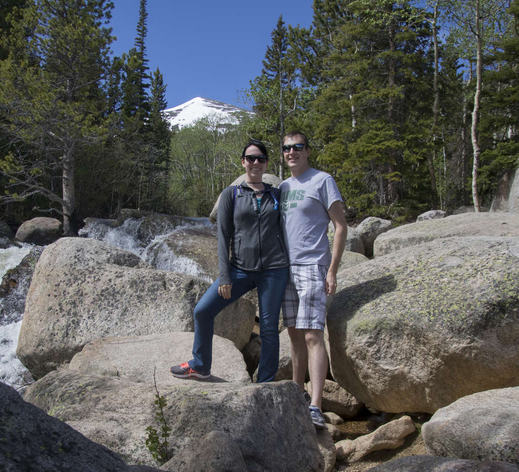 Single Snowy Peak