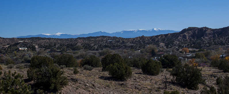 Mountains the Same Color As the Sky