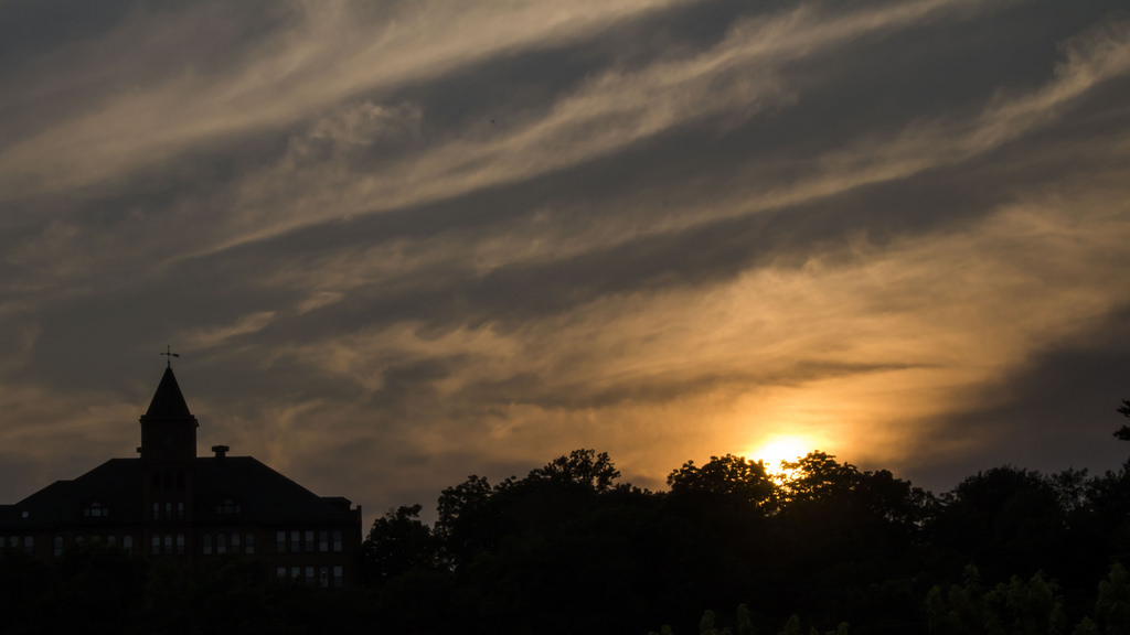 Setting Sun on Galena