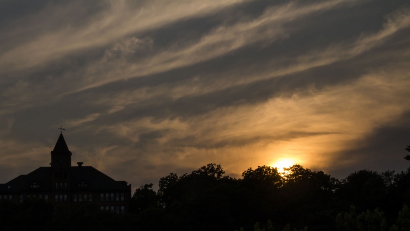 Setting Sun on Galena