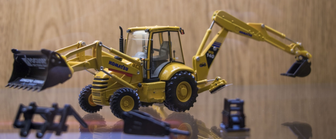 Komatso Backhoe