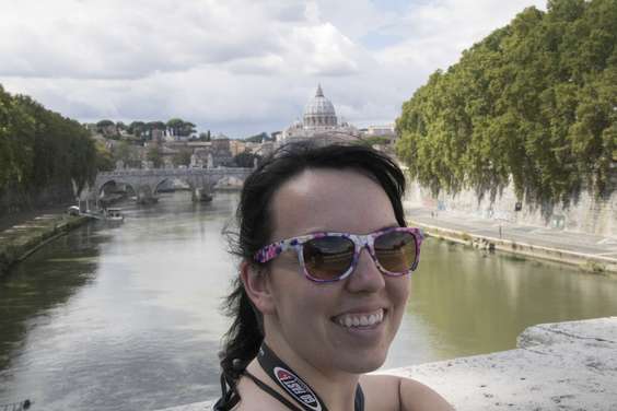Katie on the River