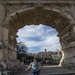 Katie in the Arch of Titus