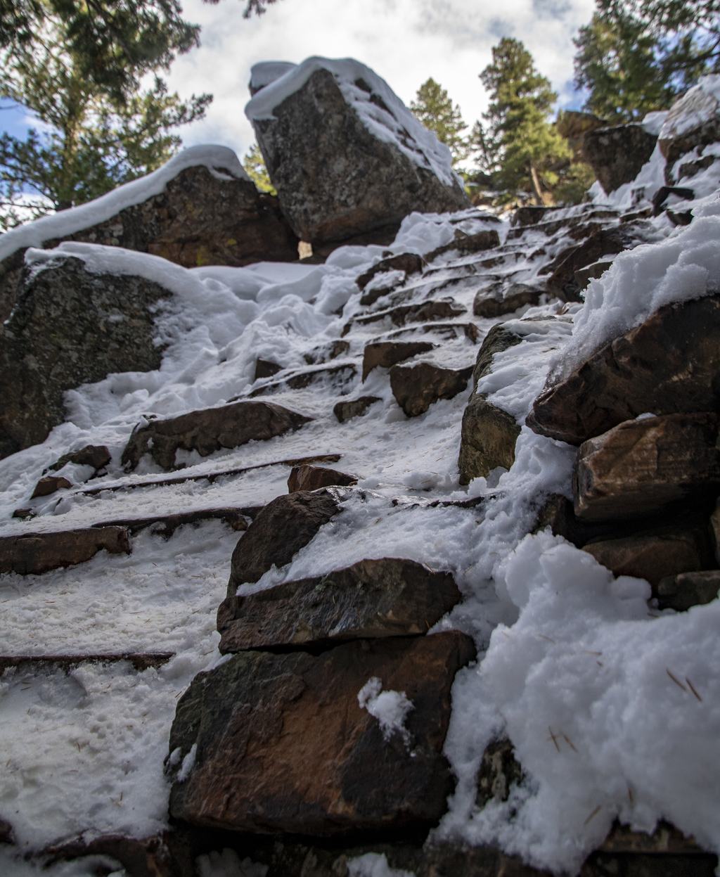 Icy Steps