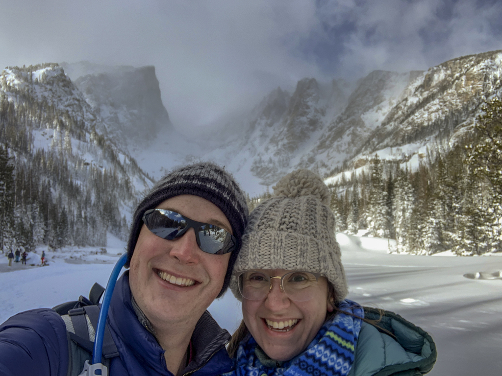 Selfie at Dream Lake