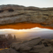 Mesa Arch and Delicate Arch