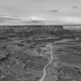 Shafer Trail Through the Canyon