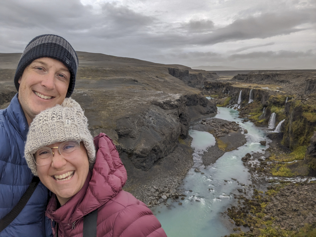 Selfie in Iceland