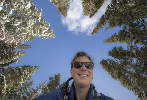 Selfie In the Mountains