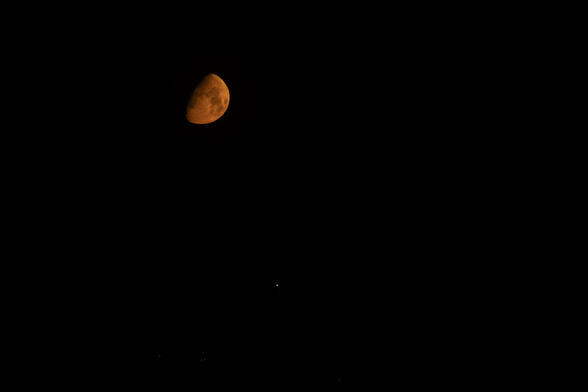 A Few Minutes to Moonset