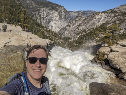 Top of Nevada Falls
