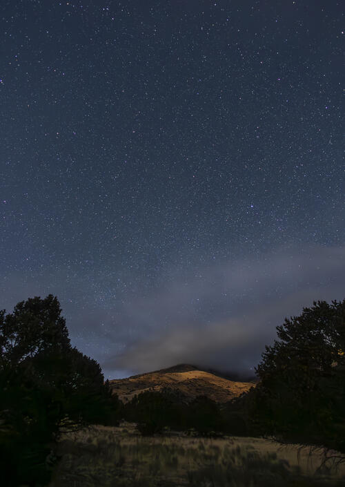 Cloud Over the Mountain