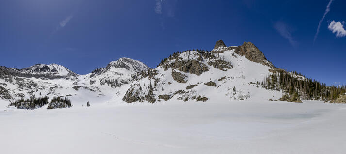 Lake Agnes Panorama