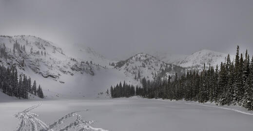 First Lower Crater Lake
