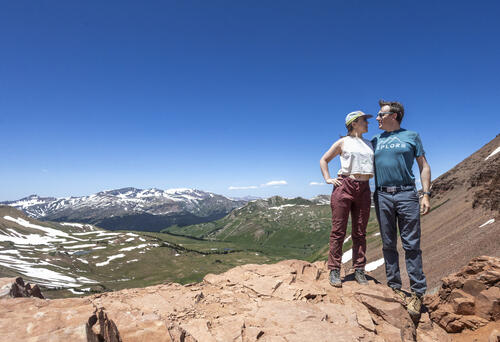 Serious Summit Selfie